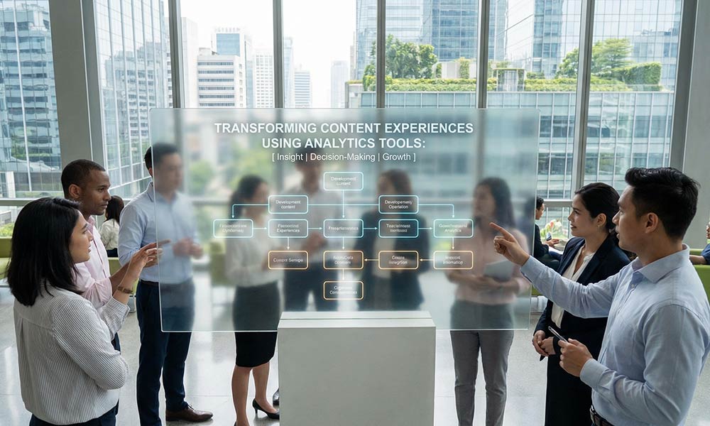 e-Content Services Transforming Content Experiences Using Analytics Tools